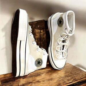 Converse Chuck 70 Translucent All Star Hi Top Shoes Sz 6